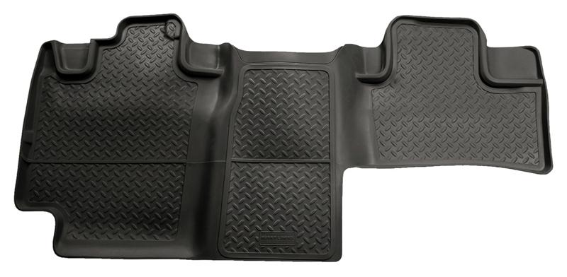 Ford F-150 Floor Mats - Rear - Husky Liners - Classic Style - Black - `04-`08